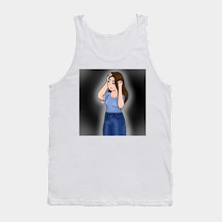 Stressed girl Tank Top